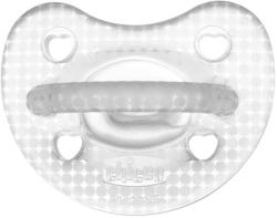 CHICCO Physio Luxe teljesen szilikon cumi 2-6m crystal 2 db