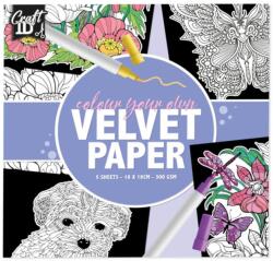 Grafix Grafix, Bársony színező lapok, Minták (CR5004-GE)