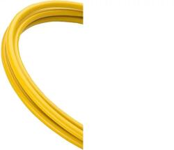 Saccon hosszanti szálas fékbowden-ház, 5 mm, méterre, okkersárga
