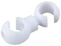 Spyral Basic elforgatható fékvezeték tartó, műanyag, fehér, 1 db