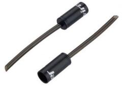 Jagwire 4, 5 mm-es csúcsos bowdenház kupak váltóbowdenházakhoz, alumínium, 1 db, fekete