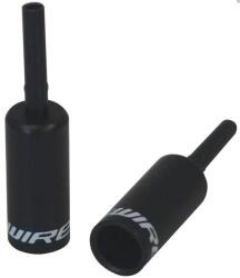 Jagwire BOT060BJ 5 mm-es csúcsos bowdenház kupak fékbowdenházakhoz, alumínium, 1 db, fekete