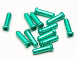 Alligator 2, 4 mm-es alumínium bowdenvég kupak, zöld