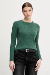 Benetton gyapjú pulóver - zöld S - answear - 30 990 Ft