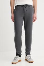 Tommy Hilfiger melegítőnadrág sötétkék, sima, DM0DM20473 - szürke M