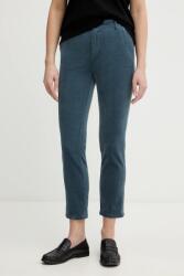 United Colors of Benetton kordbársony nadrág - türkiz 38
