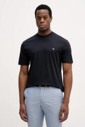 BOSS pamut póló - sötétkék XL - answear - 51 990 Ft