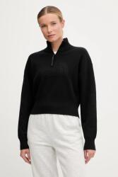 The North Face pulóver gyapjúkeverékből - fekete XL