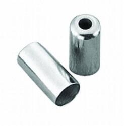 Spyral 5 mm-es fém bowdenház kupak normál fékbowdenházhoz, ezüst színű, 1 db