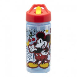 Exity Mickey Egér Prémium Keményfalú Szívószálas Kulacs Gyerekeknek - 510 ml