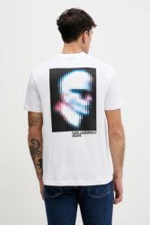 Karl Lagerfeld Jeans pamut póló - fehér XS - answear - 33 990 Ft
