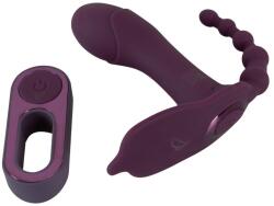 Beau Coeur Ariva - 3in1 bugyivibrátor (lila) - vagyaim