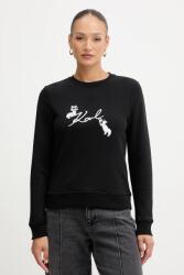 KARL LAGERFELD felső IKON SIGNATURE - fekete S