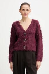 Guess kardigán alpaka keverékből TOMIKO - burgundia XL