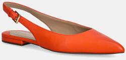 Lauren Ralph Lauren bőr balerina cipő Londyn Slbck - narancssárga Női 36