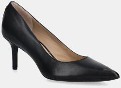 Lauren Ralph Lauren bőr tűsarkú Lanette fekete, 802P09031001 - fekete Női 39