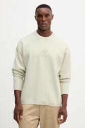 Calvin Klein pulóver könnyű, zöld, LV04RD300G - sárga M