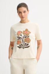 United Colors of Benetton pamut póló - bézs M - answear - 18 990 Ft