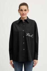 KARL LAGERFELD pamut ing - fekete 34 - answear - 80 990 Ft