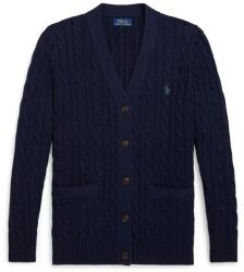 Ralph Lauren gyerek pamut kardigán - sötétkék 155-159