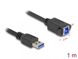Delock Cablu USB 5 Gbps tip A la USB B T-M 1m Negru, Delock 80485 (80485)