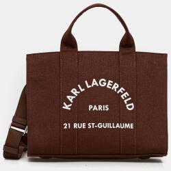 Karl Lagerfeld kézitáska K/RSG - barna Univerzális méret - answear - 52 390 Ft