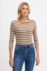 Tommy Hilfiger pamut hosszúujjú barna, WW0WW40589 - barna XS