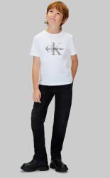 Calvin Klein Jeans gyerek farmer STRAIGHT - fekete 128 - answear - 22 990 Ft