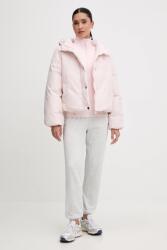 Guess rövid kabát 4G rózsaszín, téli, oversize, V5BL07 WGLW2 - rózsaszín M