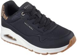 Skechers Дамски маратонки Skechers UNO Stand On Air Trainers Womens - Black Leo