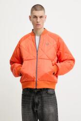 adidas Originals kifordítható bomber dzseki Rev Bomber szürke, téli, KR7618 - szürke S
