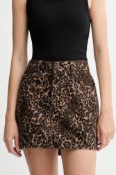 Levi's pamut szoknya barna, mini, ceruza fazonú, A4694 - barna 28