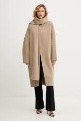 HUGO BOSS baba gyapjúkeverék pulóver bézs, 50550809 - bézs 36