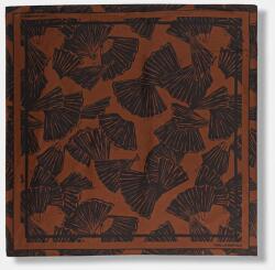 Karl Lagerfeld selyem kendő K/SIGNATURE - barna Univerzális méret