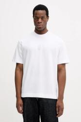 BOSS pamut póló - fehér XXL - answear - 47 990 Ft