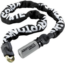 Kryptonite láncolt zár 120 CM fehér|fekete