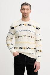 Benetton pulóver gyapjúkeverékből - bézs L - answear - 43 990 Ft