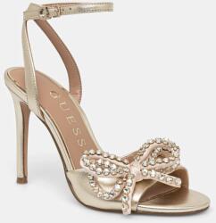 Guess bőr szandál CHARMIN2 - arany Női 38