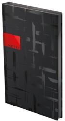 TopTimer Jegyzetfüzet B/5 TOPTIMER Notes fekete square vonalas 96 lap (26C168N-012)