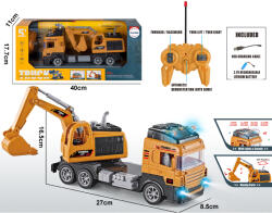 Mamido Távirányítós R/C dömper kotróval (MT1385) - mamido