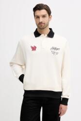 Tommy Hilfiger pamut melegítőfelső - bézs M - answear - 61 990 Ft