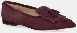 Lauren Ralph Lauren velúr mokaszin Londyn Klt piros, lapos talpú, 802P04175003 - piros Női 39