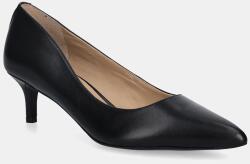 Lauren Ralph Lauren bőr tűsarkú Adrienne fekete, 802P09030001 - fekete Női 41