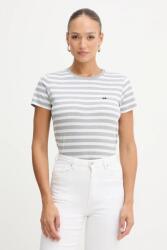 Karl Lagerfeld pamut póló IKON - szürke XS - answear - 38 990 Ft