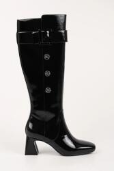 Karl Lagerfeld csizma BEATA fekete, magassarkú, KL31475A - fekete Női 39