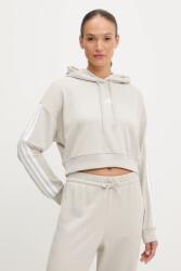 Adidas felső 3-Stripes - bézs L - answear - 19 990 Ft