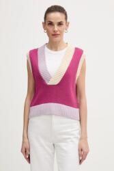 Benetton mellény gyapjúkeverék - lila M - answear - 27 990 Ft