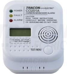 TRACON Detector monoxid de carbon CO201A 4, 5 VDC (3×1, 5V AA), >85 dB (CO201A)