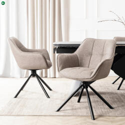 Mebel Elite Cappuccino Színű Forgószék PEONY 2