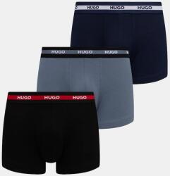 HUGO boxeralsó 3 db fekete, 50492375 - sötétkék S